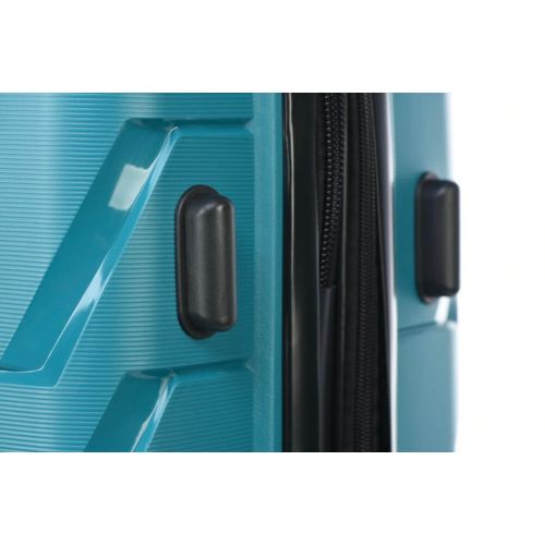 Чемодан маленький S полипропилен Snowball 92803 54,5×38×21см 36л Зеленый