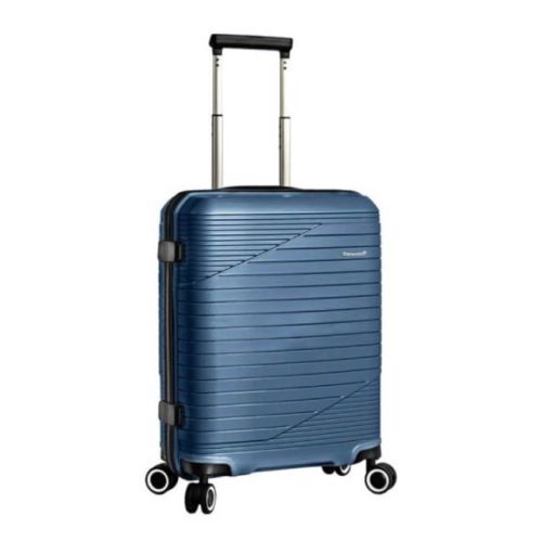 Чемодан средний M полипропилен  Snowball 24103 66х47х26см 61л Синий