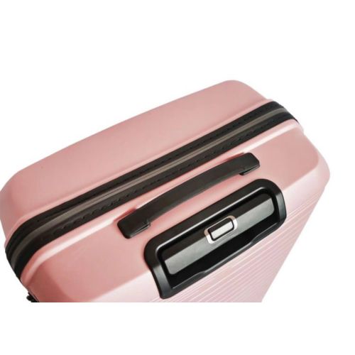 Чемодан большой L полипропилен Snowball 24103 76х53х32см 96л Розовое золото