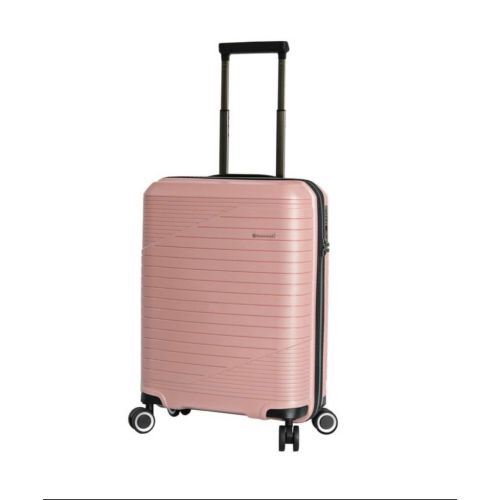 Чемодан средний M полипропилен  Snowball 24103 66х47х26см 61л Розовое золото