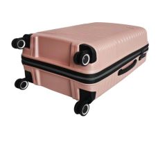 Чемодан средний M полипропилен  Snowball 24103 66х47х26см 61л Розовое золото
