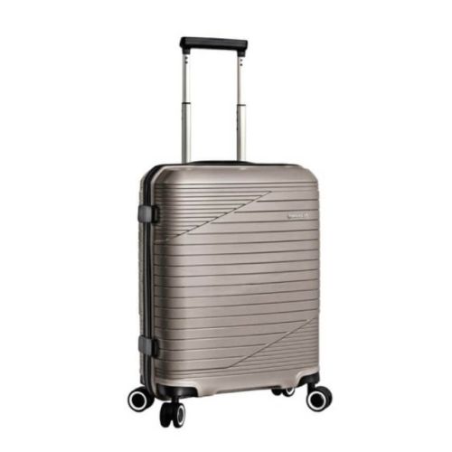 Чемодан средний M полипропилен  Snowball 24103 66х47х26см 61л Шампань