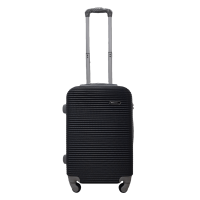 Чемодан маленький S ABS-пластик Milano bag 004 56,5×39×24см 40л Черный