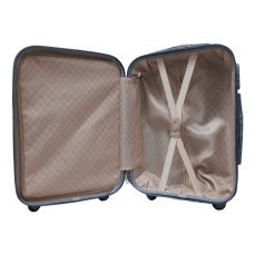 Чемодан маленький S ABS-пластик Milano bag 004 56,5×39×24см 40л Черный