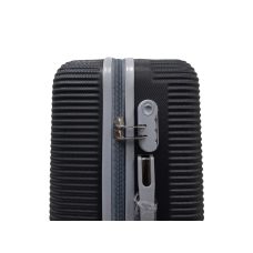 Чемодан маленький S ABS-пластик Milano bag 004 56,5×39×24см 40л Черный