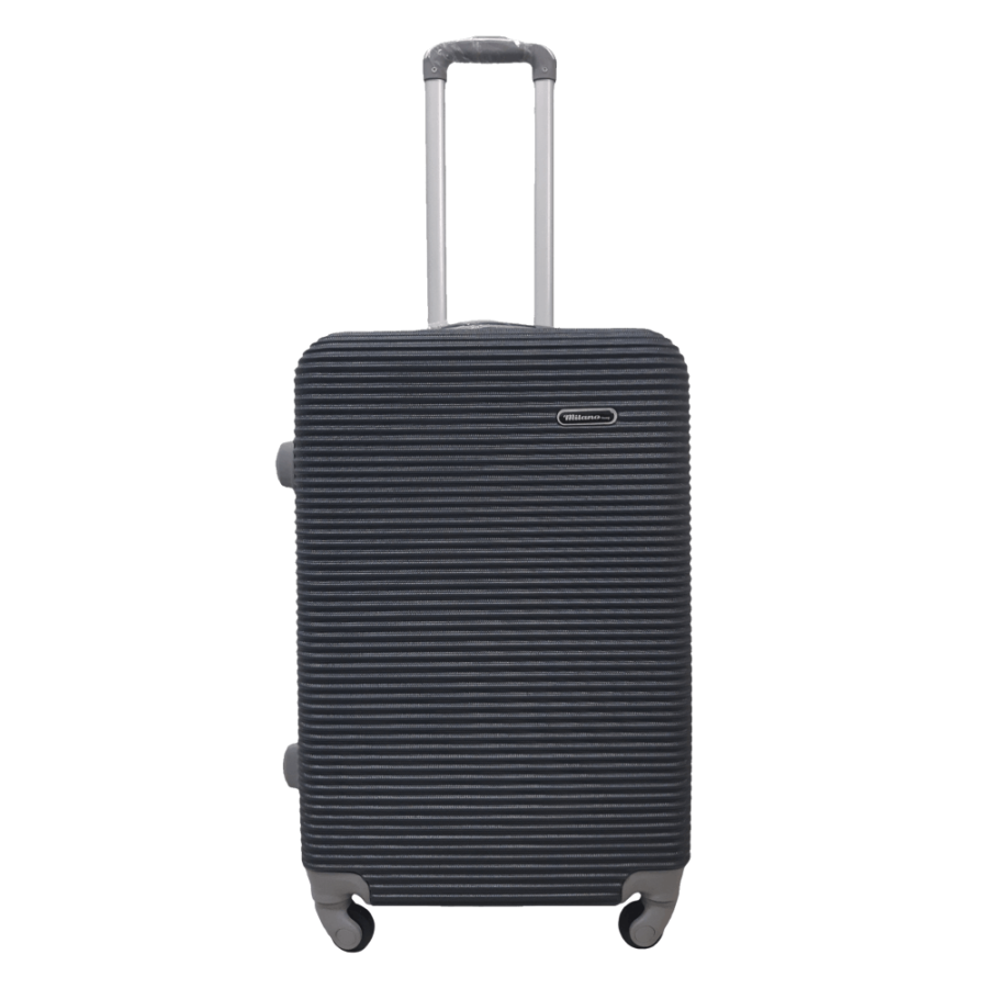 Чемодан средний M ABS-пластик Milano bag 004 66×44×28,5см 75л Серый