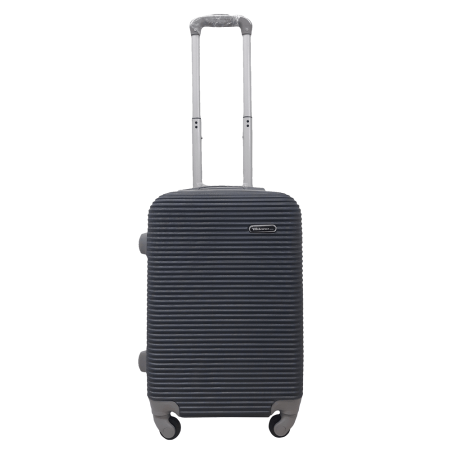 Чемодан маленький S ABS-пластик Milano bag 004 56,5×39×24см 40л Серый