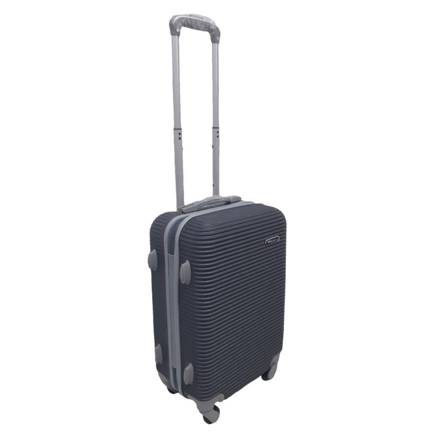Чемодан маленький S ABS-пластик Milano bag 004 56,5×39×24см 40л Серый