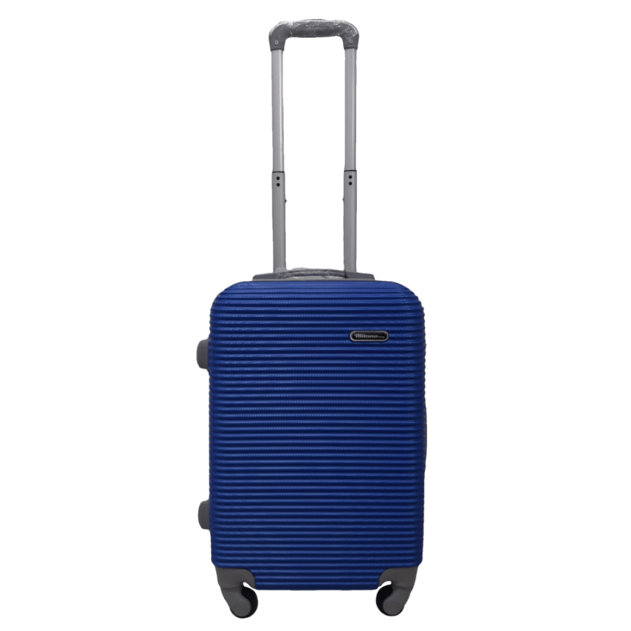 Чемодан маленький S ABS-пластик Milano bag 004 56,5×39×24см 40л Синий