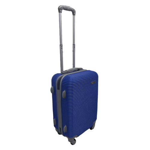 Чемодан маленький S ABS-пластик Milano bag 004 56,5×39×24см 40л Синий
