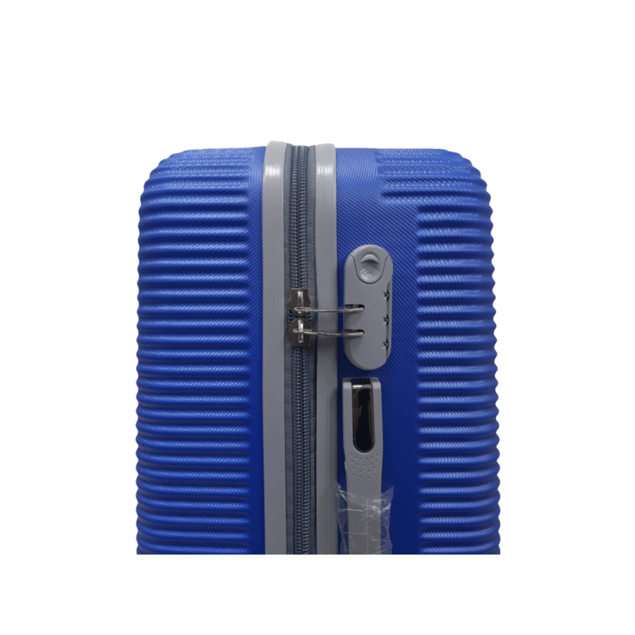 Чемодан маленький S ABS-пластик Milano bag 004 56,5×39×24см 40л Синий