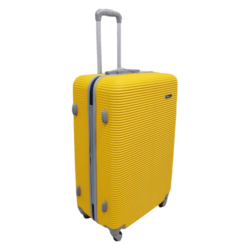 Чемодан большой L ABS-пластик Milano bag 004 75,5×50×33,5см 105л Желтый