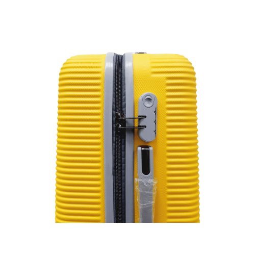 Чемодан большой L ABS-пластик Milano bag 004 75,5×50×33,5см 105л Желтый
