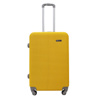 Чемодан средний M ABS-пластик Milano bag 004 66×44×28,5см 75л Желтый