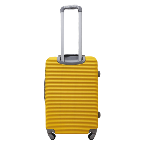 Чемодан средний M ABS-пластик Milano bag 004 66×44×28,5см 75л Желтый