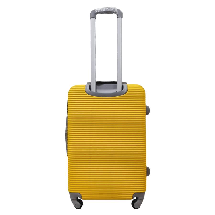 Чемодан средний M ABS-пластик Milano bag 004 66×44×28,5см 75л Желтый