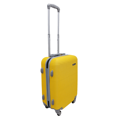 Чемодан маленький S ABS-пластик Milano bag 004 56,5×39×24см 40л Желтый