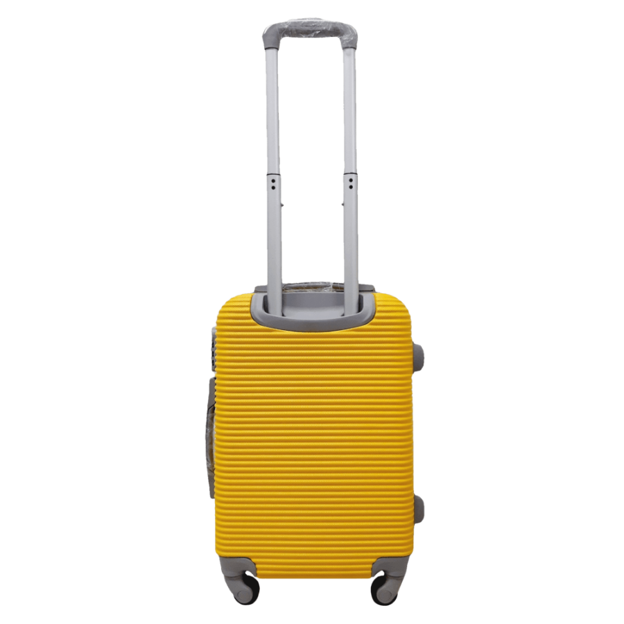 Чемодан маленький S ABS-пластик Milano bag 004 56,5×39×24см 40л Желтый