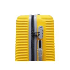 Чемодан маленький S ABS-пластик Milano bag 004 56,5×39×24см 40л Желтый
