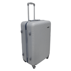 Чемодан большой L ABS-пластик Milano bag 004 75,5×50×33,5см 105л Серебряный