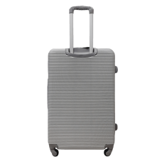 Чемодан большой L ABS-пластик Milano bag 004 75,5×50×33,5см 105л Серебряный