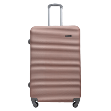 Чемодан большой L ABS-пластик Milano bag 004 75,5×50×33,5см 105л Розовое золото