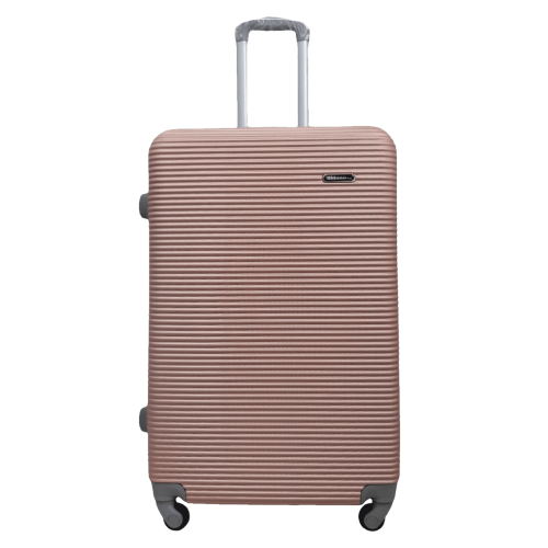 Чемодан большой L ABS-пластик Milano bag 004 75,5×50×33,5см 105л Розовое золото