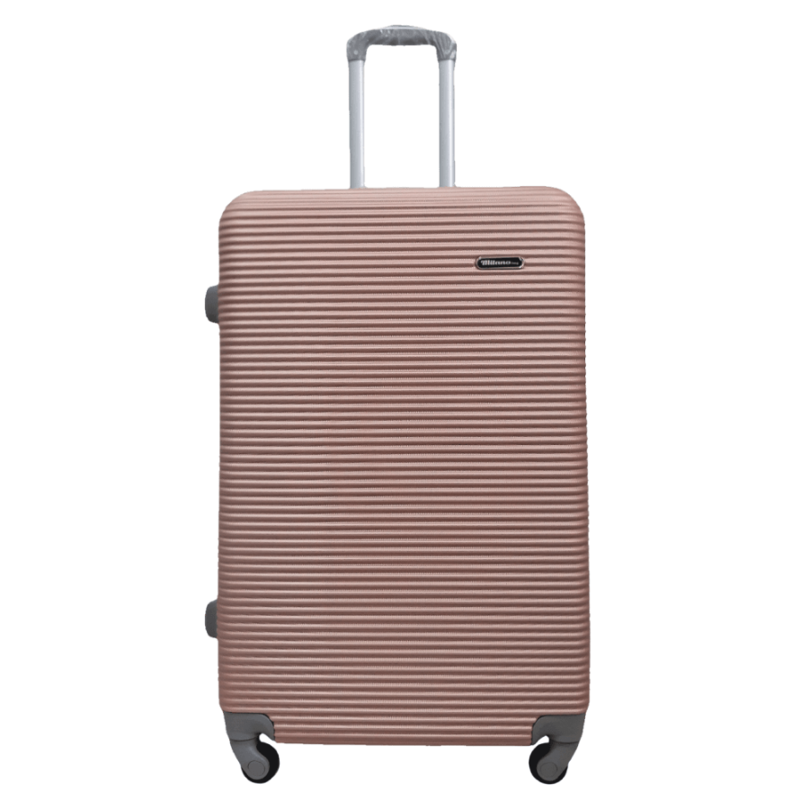 Чемодан большой L ABS-пластик Milano bag 004 75,5×50×33,5см 105л Розовое золото