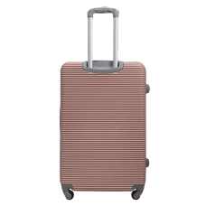 Чемодан большой L ABS-пластик Milano bag 004 75,5×50×33,5см 105л Розовое золото