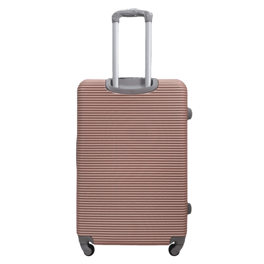 Чемодан большой L ABS-пластик Milano bag 004 75,5×50×33,5см 105л Розовое золото
