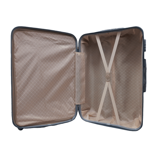 Чемодан большой L ABS-пластик Milano bag 004 75,5×50×33,5см 105л Розовое золото