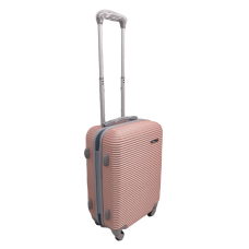 Чемодан маленький S ABS-пластик Milano bag 004 56,5×39×24см 40л Розовое золото