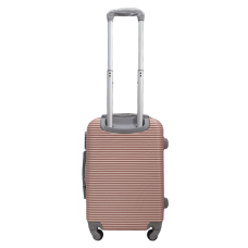 Чемодан маленький S ABS-пластик Milano bag 004 56,5×39×24см 40л Розовое золото
