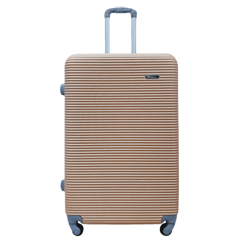 Чемодан большой L ABS-пластик Milano bag 004 75,5×50×33,5см 105л Шампань