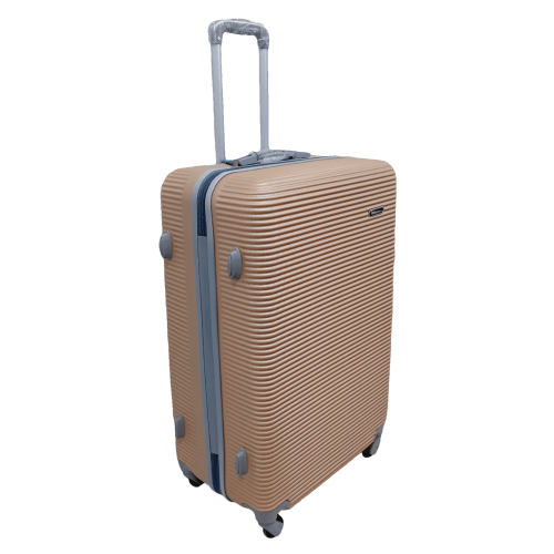 Чемодан большой L ABS-пластик Milano bag 004 75,5×50×33,5см 105л Шампань