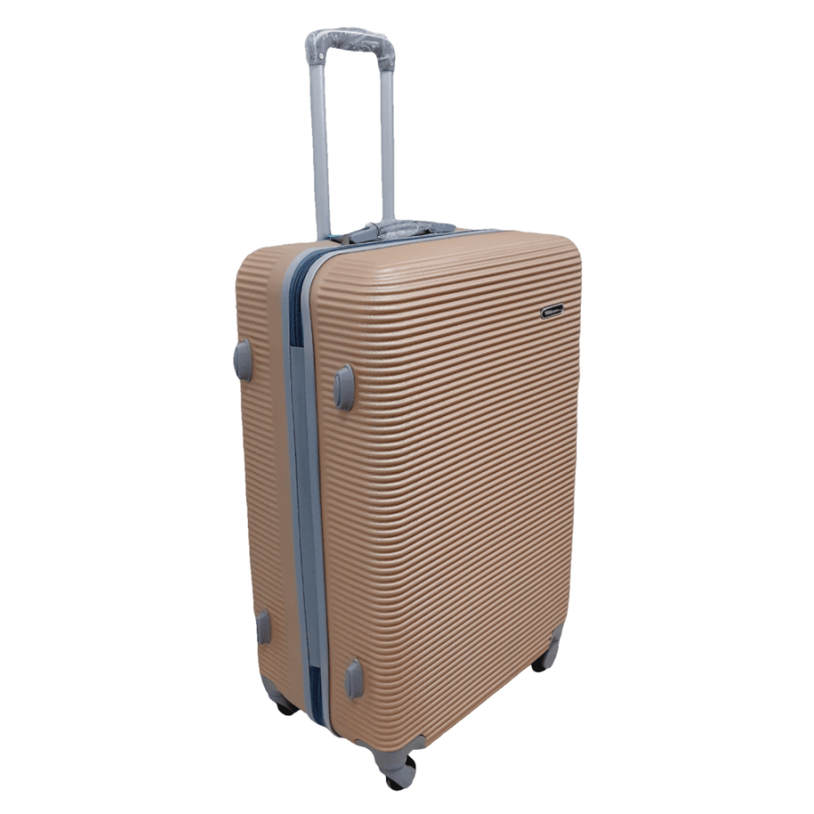 Чемодан большой L ABS-пластик Milano bag 004 75,5×50×33,5см 105л Шампань