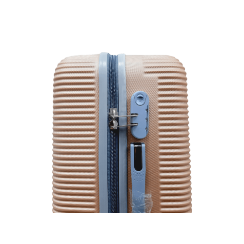 Чемодан большой L ABS-пластик Milano bag 004 75,5×50×33,5см 105л Шампань