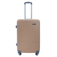 Чемодан средний M ABS-пластик Milano bag 004 66×44×28,5см 75л Шампань