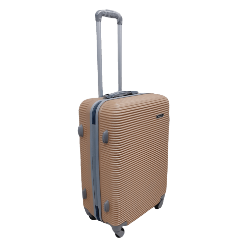 Чемодан средний M ABS-пластик Milano bag 004 66×44×28,5см 75л Шампань