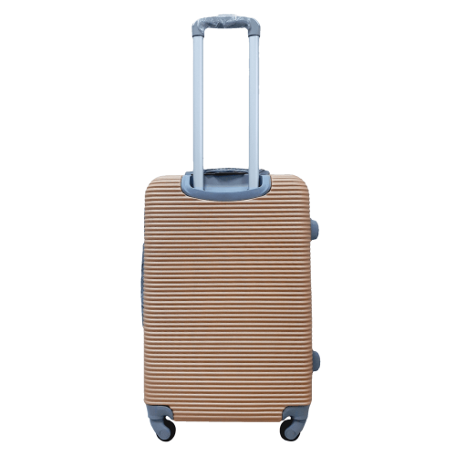 Чемодан средний M ABS-пластик Milano bag 004 66×44×28,5см 75л Шампань