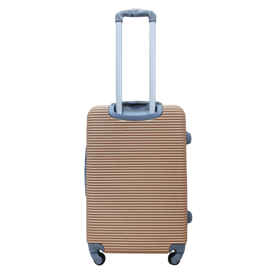 Чемодан средний M ABS-пластик Milano bag 004 66×44×28,5см 75л Шампань