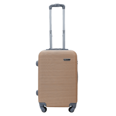 Чемодан маленький S ABS-пластик Milano bag 004 56,5×39×24см 40л Шампань