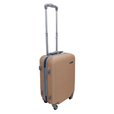 Чемодан маленький S ABS-пластик Milano bag 004 56,5×39×24см 40л Шампань