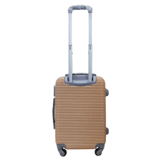Чемодан маленький S ABS-пластик Milano bag 004 56,5×39×24см 40л Шампань