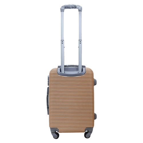 Чемодан маленький S ABS-пластик Milano bag 004 56,5×39×24см 40л Шампань