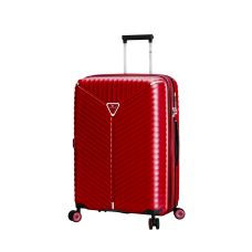 Чемодан средний M полипропилен Snowball 05103 66×46×27см 65л Красный