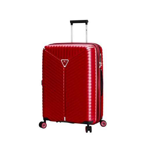 Чемодан средний M полипропилен Snowball 05103 66×46×27см 65л Красный