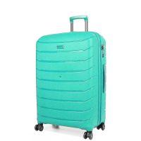 Чемодан маленький S полипропилен Snowball 61303 57×38×21см 36л Мятный