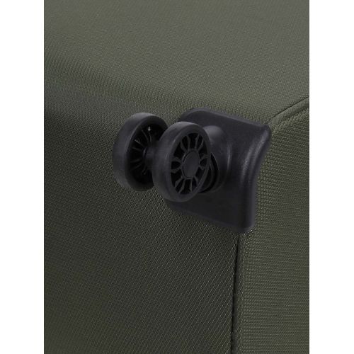 Чемодан большой L тканевый Snowball 22204 80×46×28см 99+18см Хаки