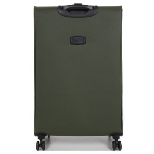 Чемодан большой L тканевый Snowball 22204 80×46×28см 99+18см Хаки